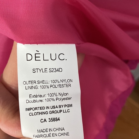 Brand new with tags Deluc puffer - Picture 5 of 6